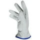 thumbnail image 2 of Guantes Operador Piel El Diamante Gris 1 Par, 2 of 3