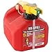 thumbnail image 3 of No-Spill 1415 Bidon à Gaz en Poly de 1-1/4 Gallon (Compatible CARB), Rouge, 3 of 4