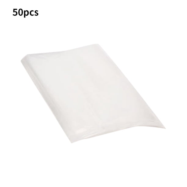 Bolsas de sellado Bolsa de almacenamiento de alimentos portátil Contenedor de envasado al vacío de cocina, 17x25 cm, 50 piezas Vogacara HA004246-06B