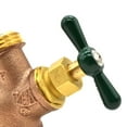 thumbnail image 4 of Thrifco 6415107 3/4 Inch FIP x 3/4 Inch GHT Brass No-Kink Hose Bibb - ARROWHEAD, 4 of 7