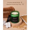 thumbnail image 3 of Cera de soja Candle M&SENSE Fraser con aroma a abeto y naranja, 330 g, 3 of 7
