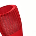 thumbnail image 5 of Lumosvexa Kids Boys Soccer Socks Non Slip Knee High Lightweight Sports Training Socks Red 7, 5 of 5