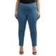 just my size women's plus size pull on stretch woven pants