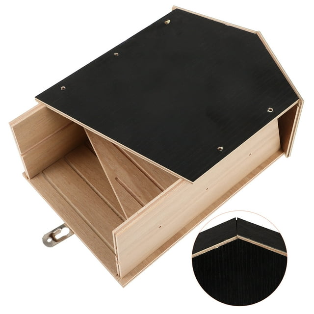 Minkissy 1Pack Bat Box for Backyard and Courtyard Wildlife Habitats