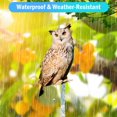 thumbnail image 3 of Owl To Keep Birds Owls Bird Scarers Reflective Hanging Bird Decoration Side Printed Owl To Keep Birds From Garden, 3 of 6