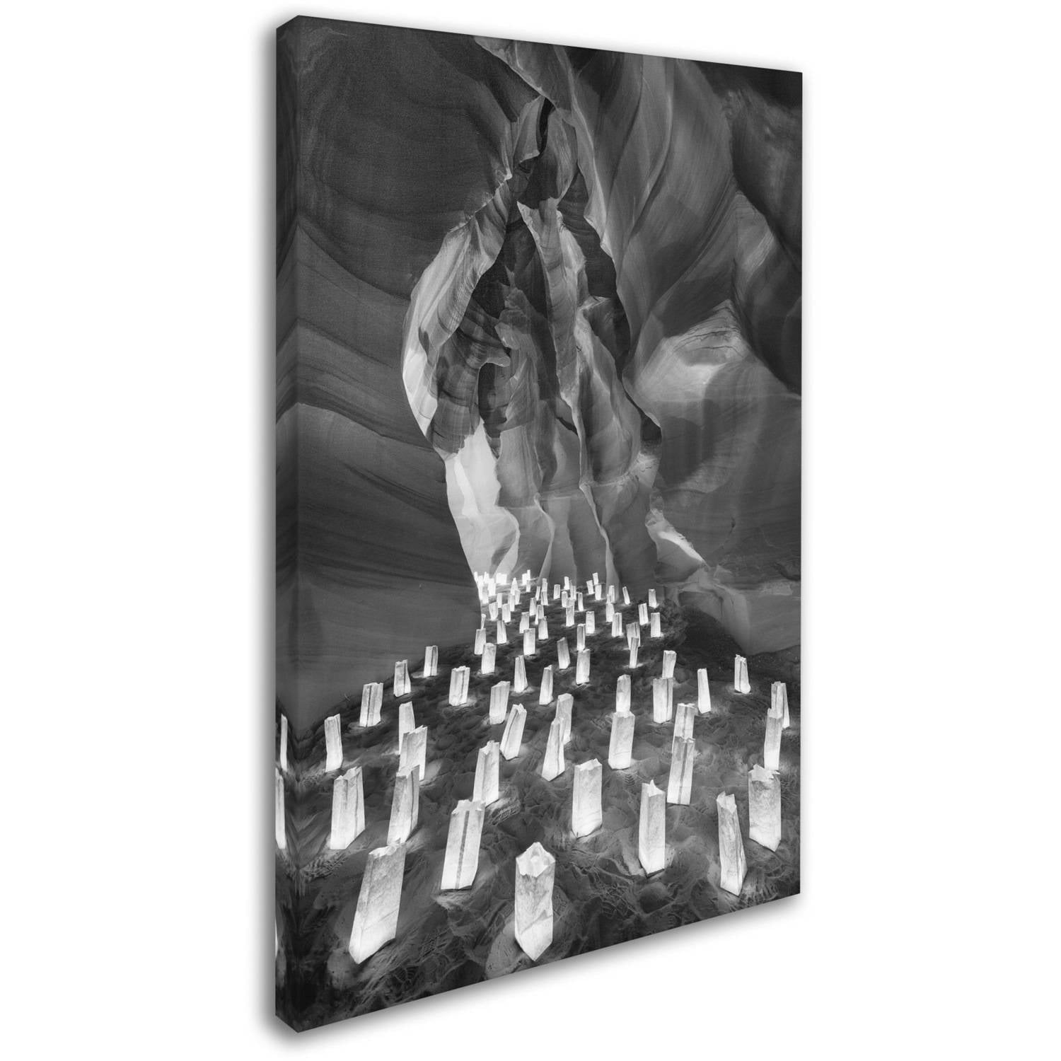 Trademark Fine Art "Candle Canyon II" Canvas Art by Moises Levy