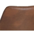 thumbnail image 7 of Sunpan Drew 18" Modern Faux Leather Dining Chair in Black-Brown, 7 of 7