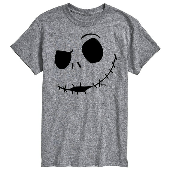 The Nightmare Before Christmas - Jack Face - Men's Short Sleeve Graphic T-Shirt