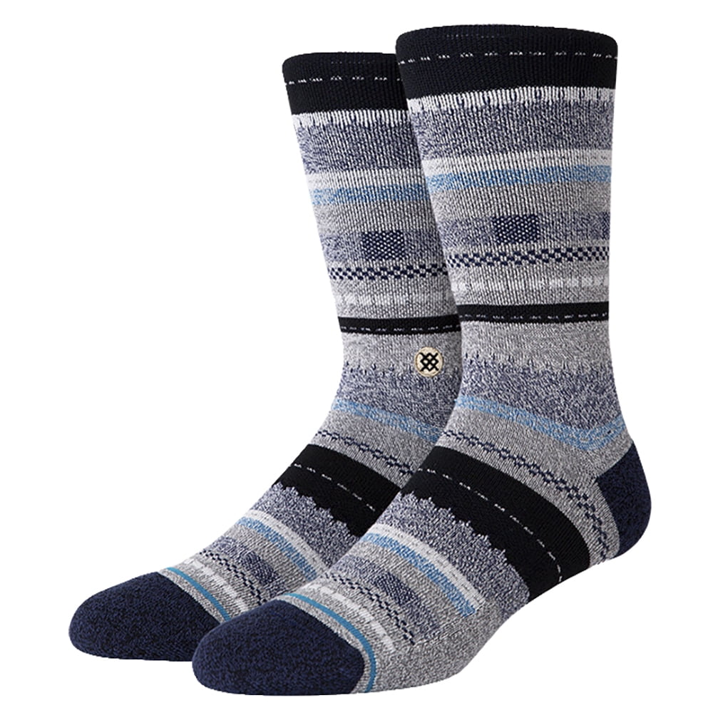 Stance Stance Womens Tucked In Navy Crew Socks