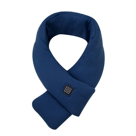 

Dadaria Heated Neck Wrap Usb Smart Neck And Shoulder Winter Cold Protection And Warmth Men And Women Scarf Massage Heating Scarf Navy One Size Unisex