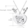 thumbnail image 3 of SIfdSeng Collier d'Amour Saison de Collation des Grades 2025 Collier en Acier Inoxydable, 3 of 5
