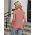 thumbnail image 4 of Womens Summer Tank Top Sleeveless Business Casual Outfits 2024 Basic Loose Dressy Work Shirt, 4 of 7