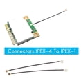 thumbnail image 4 of Cable de Antena IPEX-4 UFL a IPEX-1 5 cm para AX200/AX210 BCM94360HMB negro shaofei, 4 of 5