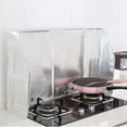thumbnail image 3 of FRCOLOR wall oil shield Guard Splatter Shield Guards Aluminum Foil Metal Gas Stove Shield Oil Splatter Screen for Kitchen Wall,47.24"X19.69"X0.12", 3 of 10