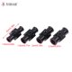 thumbnail image 1 of 1Pc 16MM 18MM 20MM 22MM Black Water Temp Gauge Radiator Temperature Water Temp Joint Pipe Tee Sensor Hose Adapter-16mm He Qiyong unisex, 1 of 1