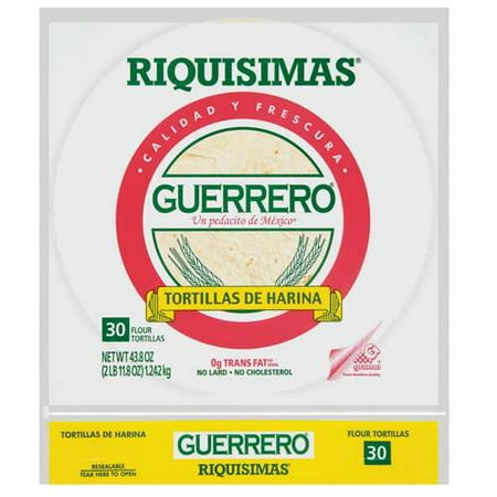 Gruma Guerrero Flour Tortillas, 30 ea