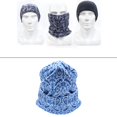 thumbnail image 4 of Invierno Cuello Tubo térmico suave mo Fleece grueso Calentador Máscara de media cara Bufanda para í Deportes al Azul Baoblaze polaina de cuello de invierno, 4 of 8