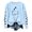Sky Blue, variant on TIANZEN Women Casual Cute Cat Graphic Printed Long Sleeve Loose Sweatshirts Pullover Sweatshirts Blouse Crop Sweater