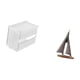thumbnail image 5 of Dispensador De Papel Higiénico Con Forma De Velero Acrílico, Moderno, Para Pared. Soporte Decorativo Con Forma De Barco De Vela. Figura Artística Para Escritorio, Sala De Estar O Hotel., 5 of 8