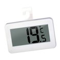 thumbnail image 3 of White Digital Temperature and Humidity Monitor, ABS Electronic Thermo-Hygrometer with Sensitive Real-Time Sensing, Compact Energy-Saving Meter for Home Bedroom, Cold Storage & Refrigerator,, 3 of 6