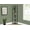 Grey#2, variant on Display Shelves Bookshelf, Bookcase, Etagere, Corner, 4 Tier, 60"h, Office, Bedroom, Black Marble Look Laminate, Black Metal, Contemporary, Modern,Shelving Units