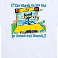 thumbnail image 3 of Pete the Cat - Wheels On The Bus - Toddler Boys Short Sleeve Graphic T-Shirt, 3 of 6