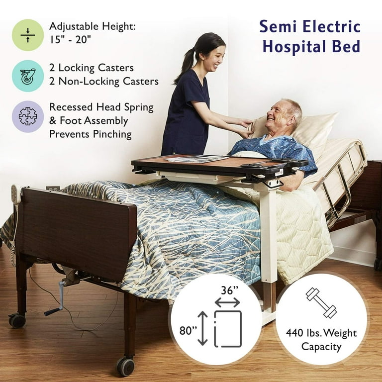 Innerspring mattress top for adjustable bed
