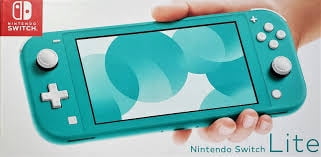 Nintendo Switch Lite Turquoise Edition with Mario Kart 8 Deluxe and Screen Cleaning Cloth (JP Console)