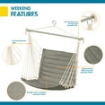 thumbnail image 4 of Classic Accessories Duck Covers Weekend Quilted Hammock Chair, 27 x 49 x 39.5 Inch, Moon Rock, 4 of 8