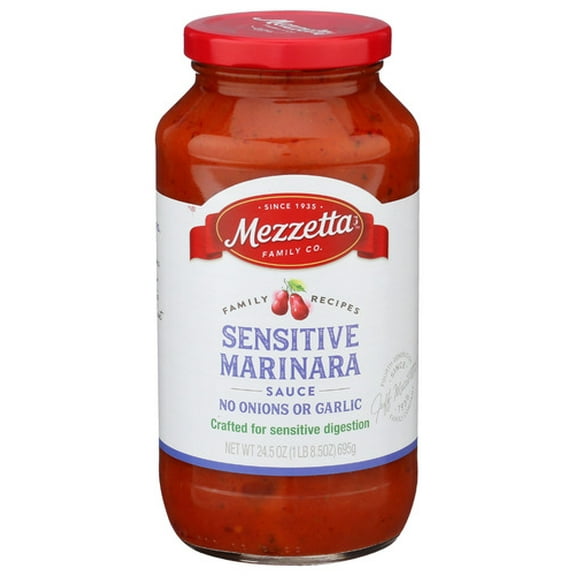 Pack of 6 Mezzetta Marinara Sauce Sensitive 25 oz