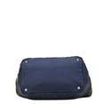 thumbnail image 3 of Pre-Owned Prada Tessuto Double Triangle Logo Plate Handbag Tote Bag B1959V Navy Black Nylon..., 3 of 15