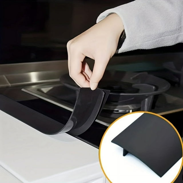 Multi-Purpose Silicone Gap Cover: Heat-Resistant, Easy to Clean, Perfect for Kitchen Gaps – Enhance Hygiene & Aesthetics