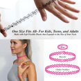 thumbnail image 2 of BodyJ4You Ensemble de 30 Pcs Collier Ras-du-Cou Bracelet Bague Mélange Coloré Extensible Élastique Bijoux Filles Enfants Cadeau, 2 of 7