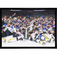 thumbnail image 1 of St. Louis Blues 20x29 Framed Canvas 2019 Stanley Cup, 1 of 4
