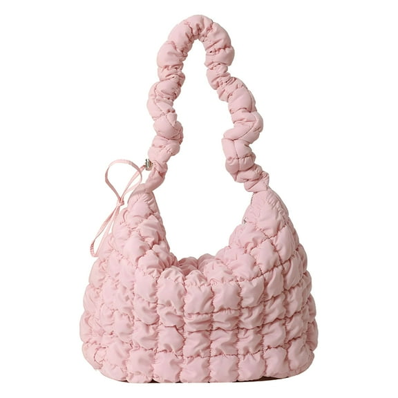 GASTROPOD Puffer Tote Bag Women Quilted Padded Down Jacket Bag Soft Puffy Crossbody Bag Handbags Bubble Purse