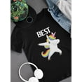 thumbnail image 3 of "best" Unicorn Dab Men T-Shirt, Male x-Large, 3 of 4