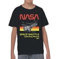thumbnail image 2 of Officially Licensed NASA Space Shuttle Manual 1981 Youth's T-shirt, 2 of 3