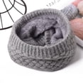 thumbnail image 2 of Calentador de cuello de invierno Bufanda térmica con forro polar Bufanda circular de punto gruesa unisex Cuello cálido de invierno para hombres y mujeres Polaina deportiva para el cuello Mascarilla, 2 of 5