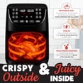 thumbnail image 4 of Digital Air Fryer 7qt, 4 of 5