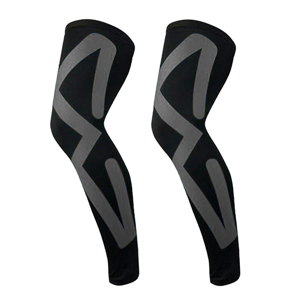 Sports Recovery Compression Leg Sleeves (Medium, Gray) - Walmart.com ...