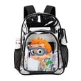 thumbnail image 7 of BUBBLE GUPPIES Clear Backpack Heavy Duty Transparent Bag See Through Bookbag for School, Work, Sport, College, Travel, 7 of 7