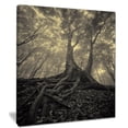 thumbnail image 2 of Tree with Big Roots on Halloween, 2 of 3