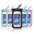 thumbnail image 1 of Universal Waterproof Case Cellphone Dry Bag Pouch for iPhone 11 Pro Max 2 Pack, Green/Green, 1 of 5