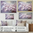thumbnail image 4 of Designart "Watercolor Charm Of Pink Orchids" Flowers Canvas Wall Art, 4 of 7