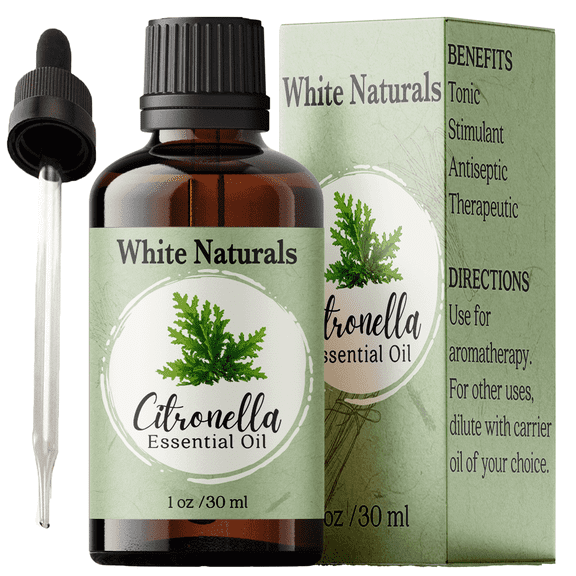 Citronella Essential Oil - Pure , Undiluted,  Aromatherapy Oil- Keeps Insects and Mosquitos Away