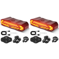 thumbnail image 1 of Luz trasera inteligente para bicicleta, control remoto inalámbrico, luz de giro, sensor de freno y bocina, 1 of 5