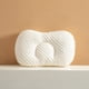 thumbnail image 4 of Almohada de punto para el cuello con soporte de cojín de agua - Almohada blanca de poliéster 50x30cm, relleno de fibra reciclada natural, lavable a máquina, 4 of 7
