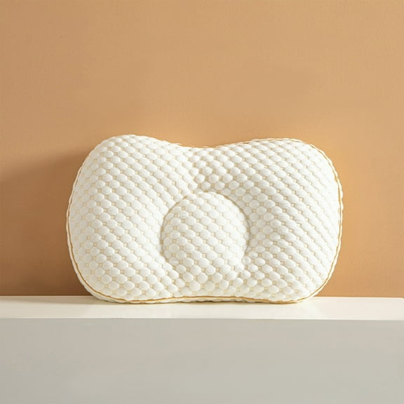 Pillows, Memory Foam Pillow for Side Sleepers (20"x12"), Cervical Pillow for Neck and Shoulder Pain Relief, Neck Pillow, Bed Pillow(Beige)