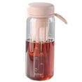thumbnail image 1 of 450/600ML Cold Brew Cup with Scale Filter Food Grade Large Capacity Portable Travel Tea Bottle Cold Brew Coffee Maker Jar, 1 of 10