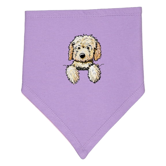 Inktastic Pocket Goldendoodle Baby Bandana Bib